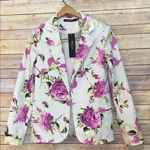 Ark & Co. Floral Blazer. Size M.